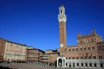 Stadtansicht von Siena