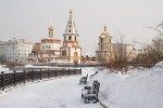 Kirche von Irkutsk, Sibirien Russland