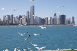 Skyline von Chicago, Lake Michigan