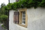 altes Fenster eines Waadtländer-Hauses