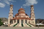 christlich-orthodoxe Kathedrale Ringjallja in Korca