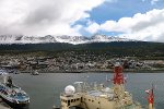 Hafen in Ushuaia, Argentinien