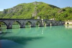 historische Brücke von Visegrad
