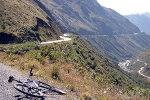 Bicycles on the Death Road, Bolivia
