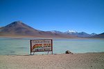 Bolivian and Chilian Border close to the Atacama Desert