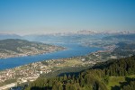 Aussicht vom Uetliberg, Zürichsee