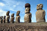 Moai auf der Osterinsel