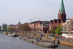 Weserpromenade Schlachte in Bremen