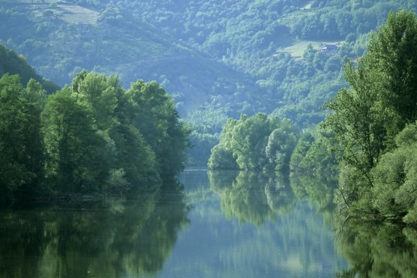 Fluss Lot, Region Midi-Pyrénées