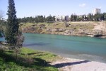 Moraca River in Podgorica