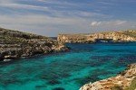 Blaue Lagune, Insel Comino