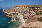 Filmset Sweethaven von Popeye, Anchor Bay, Malta