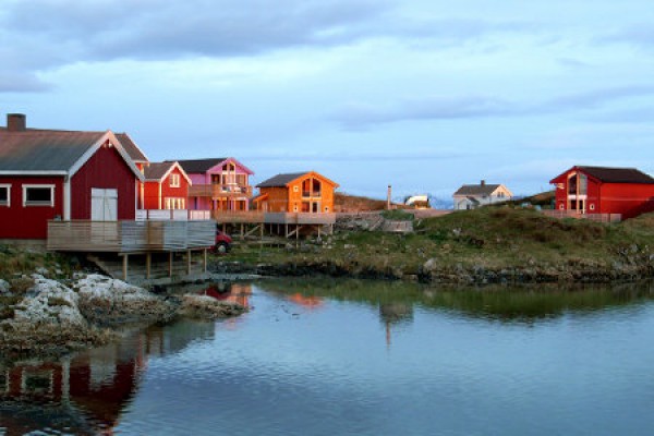 Sommaroya, im Norden von Norwegen