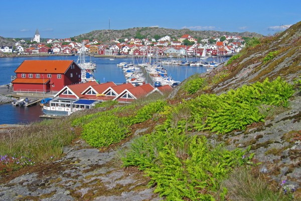 Hafen von Skarhamn, Bohuslan