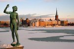 Stockholm im Winter, Schweden