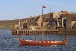 Wikinger Boot, Shetland Insel