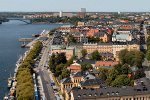 Sicht vom Royal Palace Tower, Stockholm, Schweden