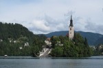 Marienkirche am See in Bled, Slowenien