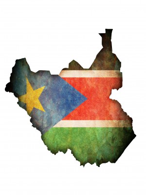 Flagge des Staates Südsudan