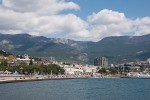 Hafen von Yalta am Schwarzen Meer