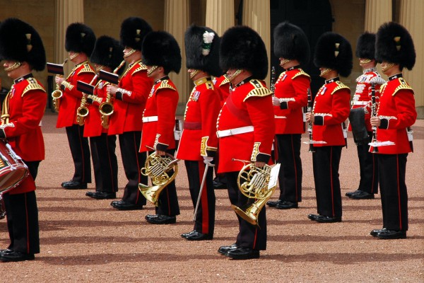 Wachablösung im Buckingham Palace