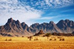 Felsen in der Namib Wüste, Namibia