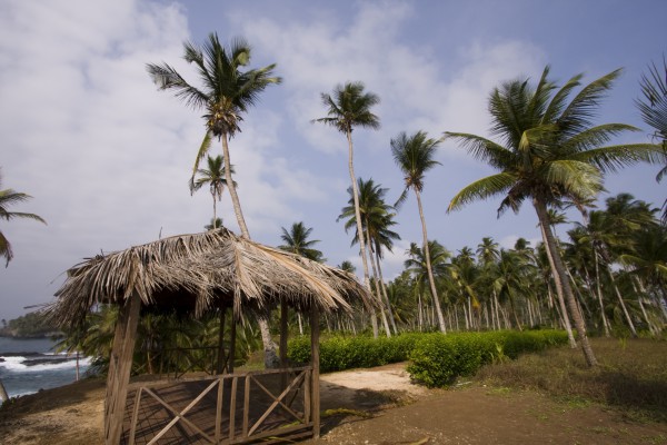 Hütte in Sao Tome und Principe