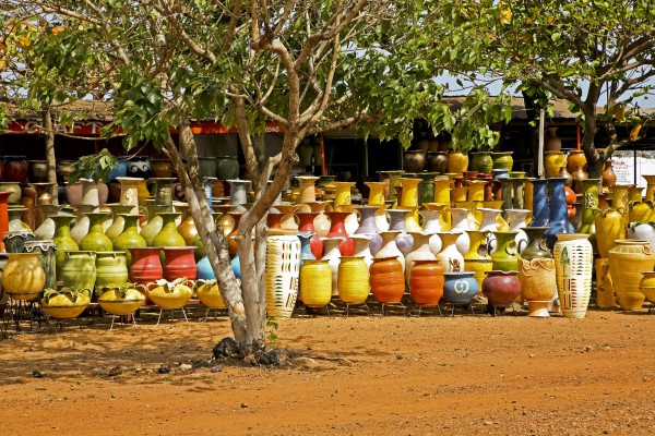 Markt in Accra, Ghana