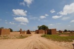 Afrikanisches Dorf in Burkina Faso