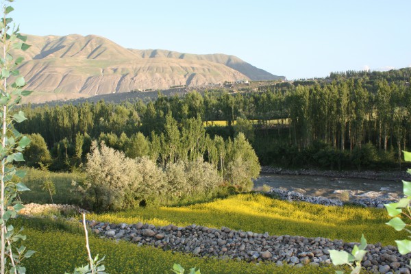 Bergpanorama, Tadschikistan