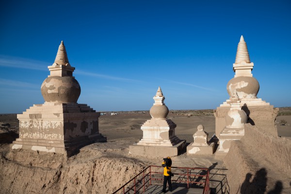 Heicheng Site in Ejin Qi, Innere Mongolei, China