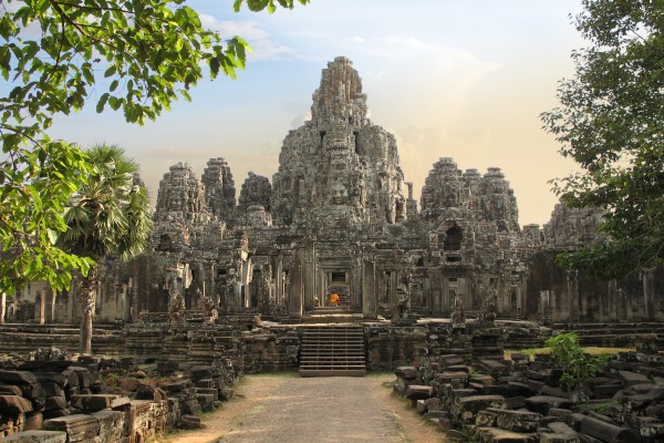 Bayon Tempel in Angkor Thom, Kambodscha
