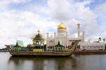 Floating village, Ali Saifudin Moschee, Brunei