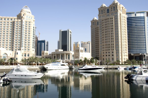 Luxus Yachten in Doha, Katar