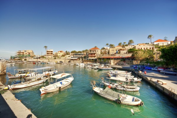 Hafen von Byblos, Libanon