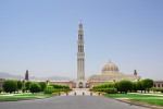 Sultan Qaboos Moschee in Muscat, Oman