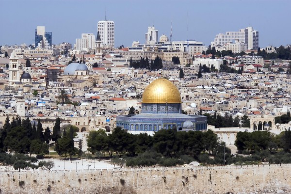 Altstadt von Jerusalem mit Felsendom, Israel