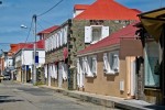 Strasse in Gustavia, Saint Barthemely