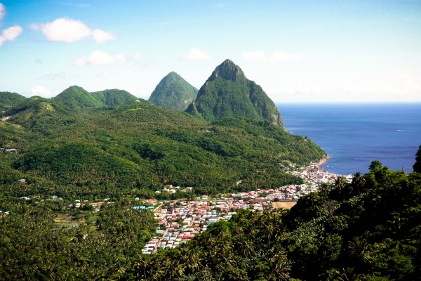 Soufrière und Pitons, St. Lucia