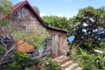 Altes Haus auf der Insel Dominica
