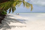 Tropische Lagune auf Kiribati, Mikronesien