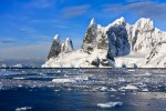 Felsen in der Antarktis