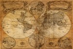 Alte Karte von 1746