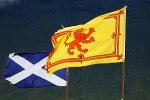 Schottischen Flaggen