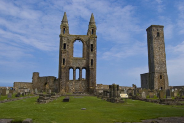 Ruine in St. Andrews, Schottland