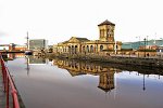 Leith Docks in Edinburgh, Schottland