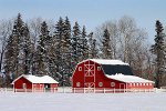 Kanadische Scheune, Alberta