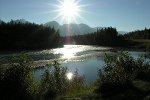 Landschaft in den Rockies, Alberta, Kanada