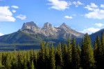 Three Sisters Peaks, Canmore Alberta