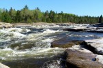 Papineau Falls, südlich von Bathurst, New Brunswick